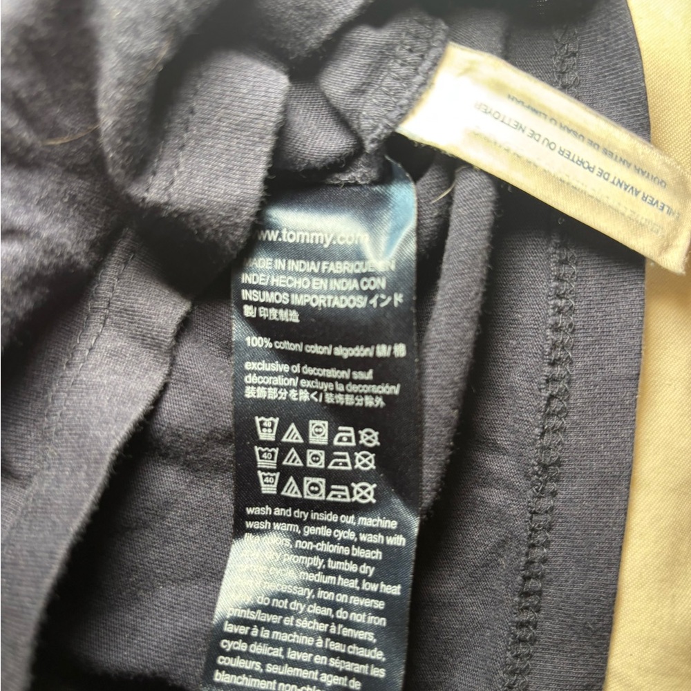 Tommy Hilfiger Women’s 85 Varsity Crop Top Navy Retro Jersey Size S - Picture 5 of 9